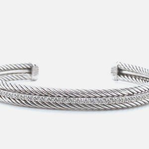 David Yurman Diamond cuff